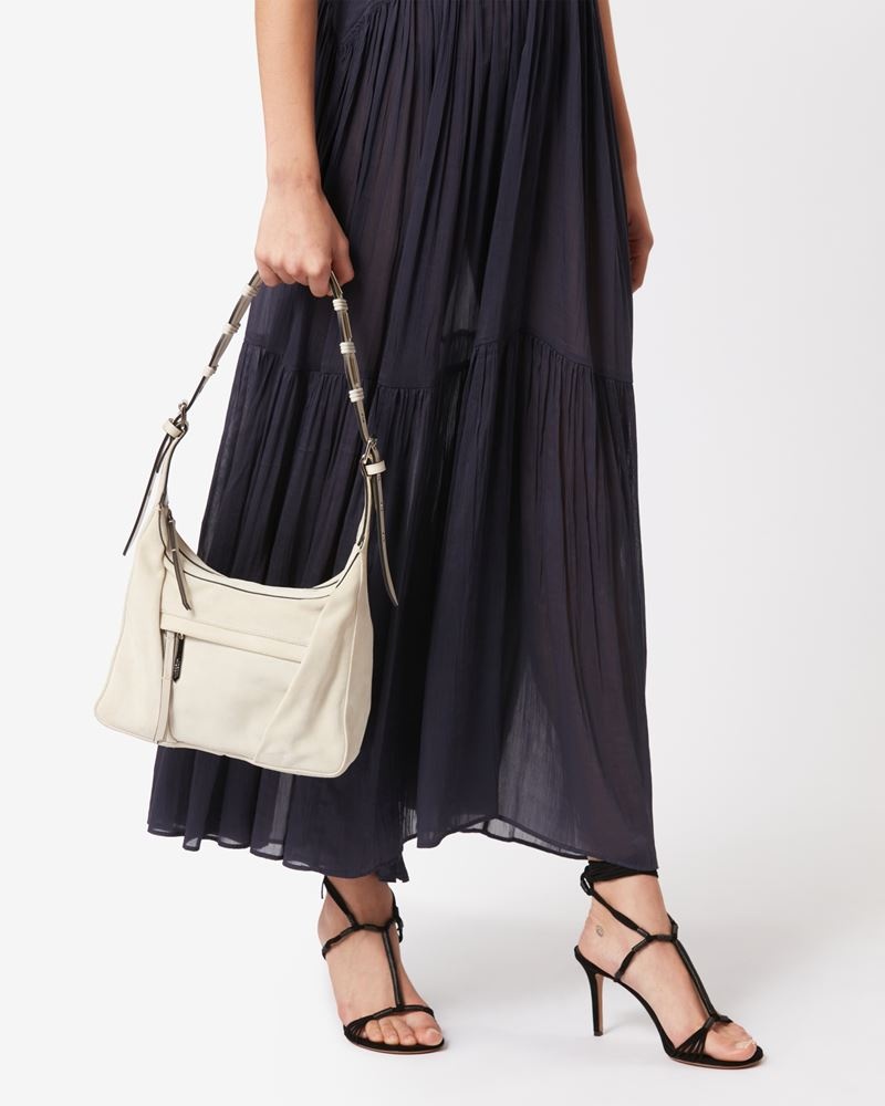MINI NIAMEY CALFSKIN SUEDE LEATHER SHOULDER BAG - 4
