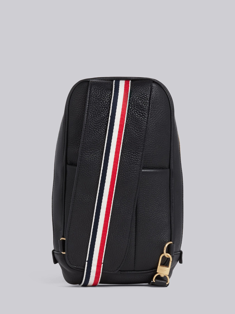 Black Deerskin Bum Bag Crossbody 4