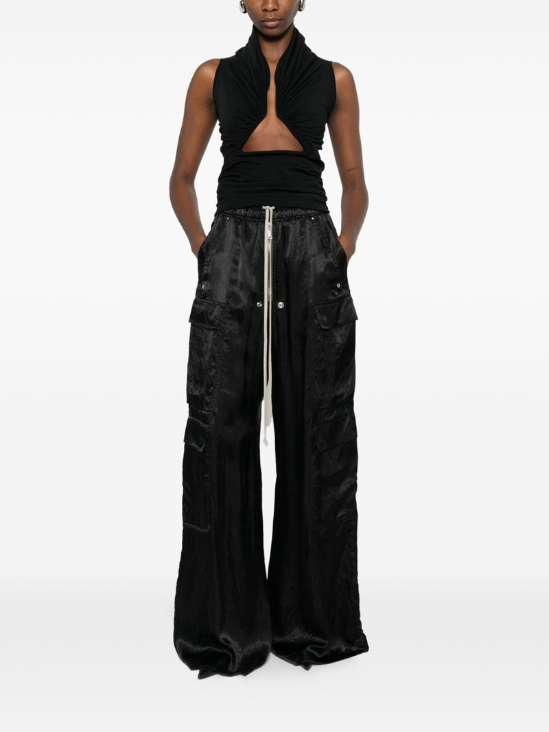 Rick Owens draped jersey top outlook