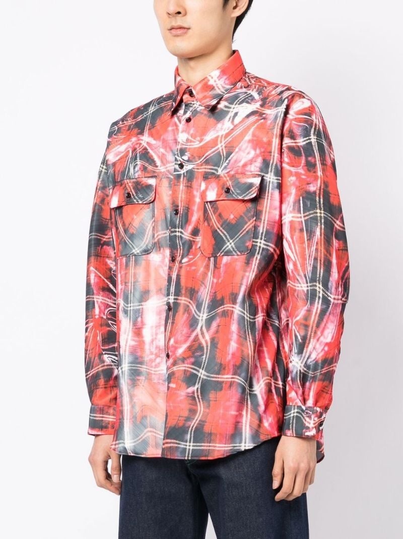 Mirage check-pattern shirt - 3