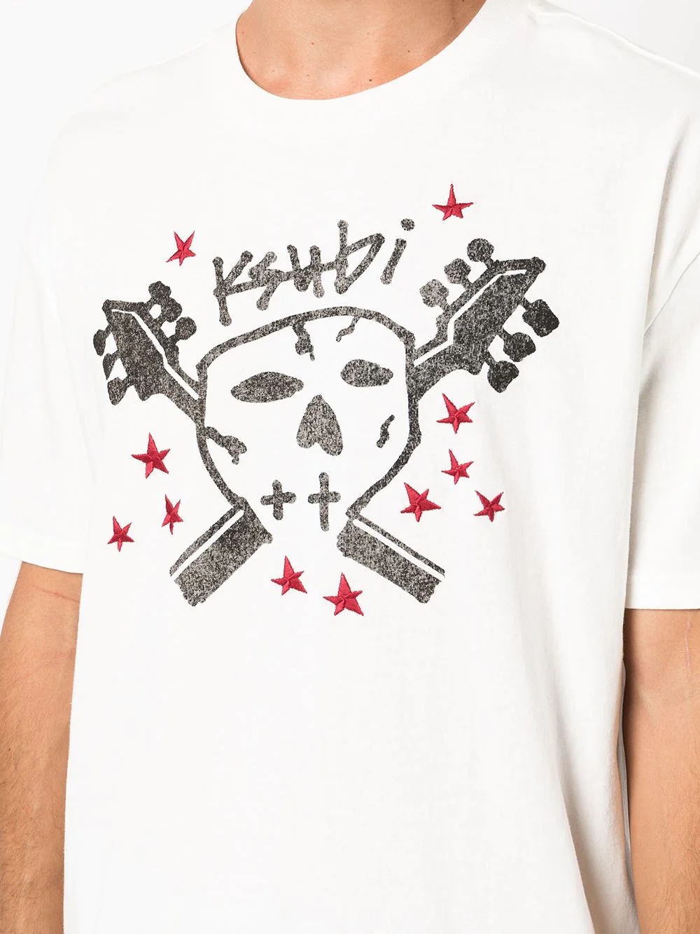 Skull Seeing Lines graphic T-shirt - 5