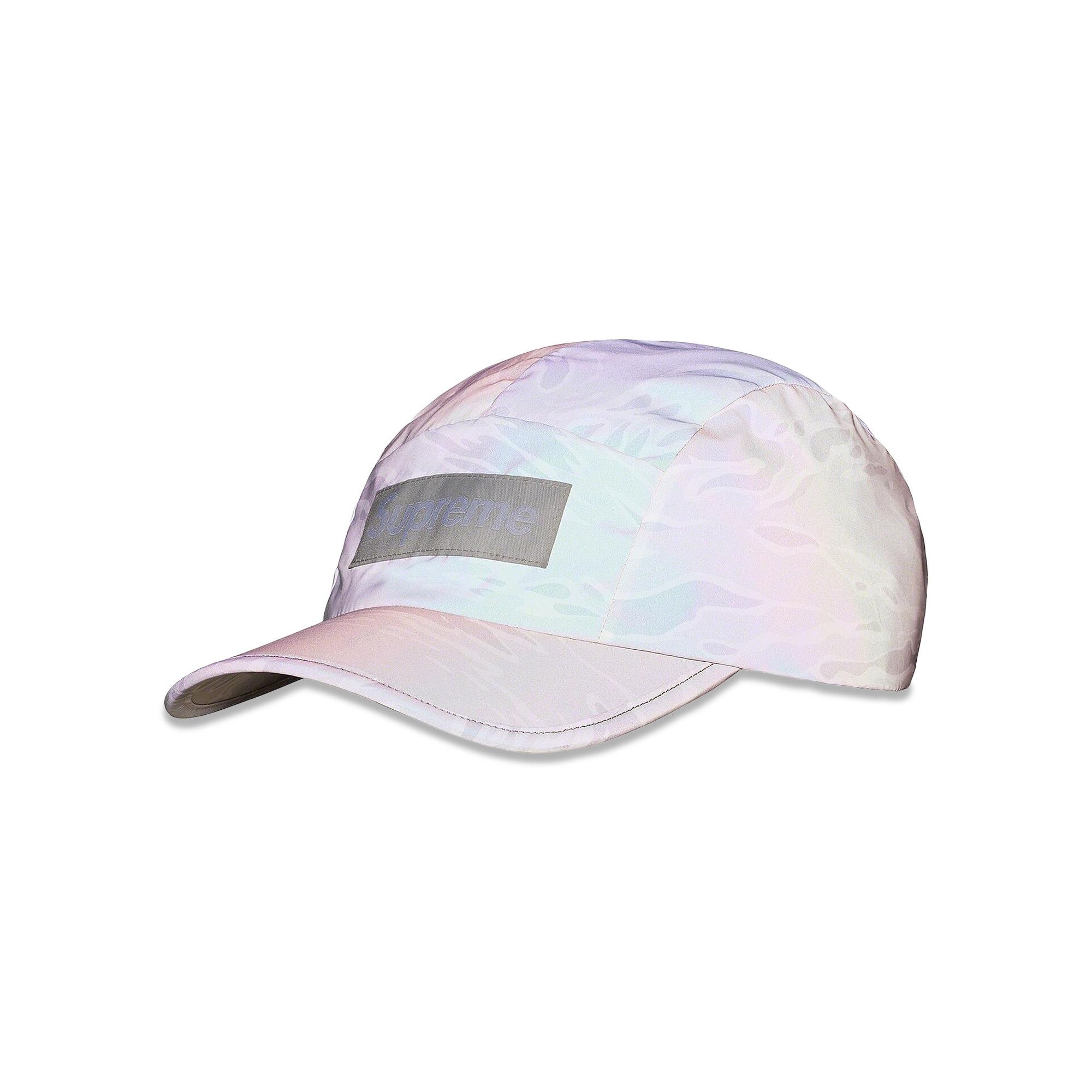 Supreme Tiger Camo Reflective Camp Cap 'White' - 3