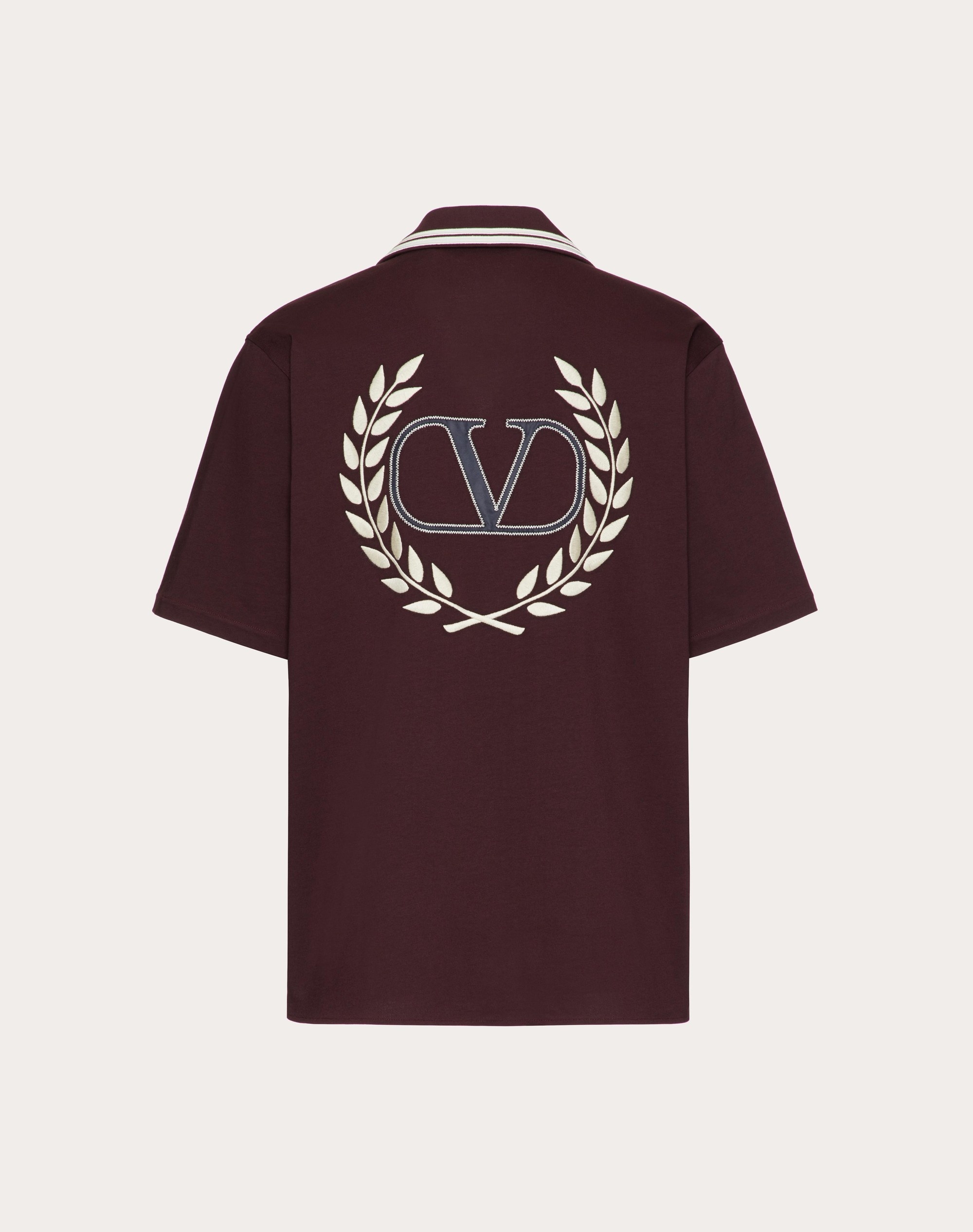 MAISON VALENTINO EMBROIDERED COTTON SHIRT - 3