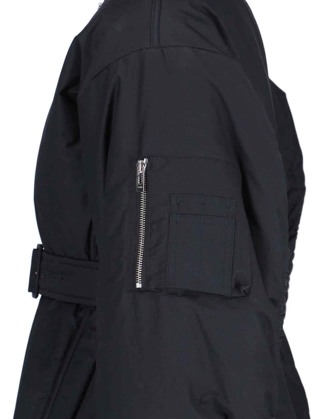 BOMBER JACKET WITH BELT - 3