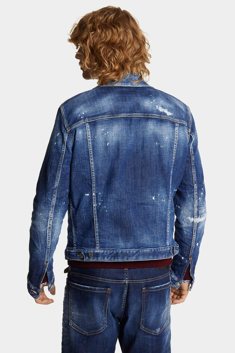 DSQUARED2 MEDIUM HERITAGE RAMMENDO WASH JEAN JACKET outlook