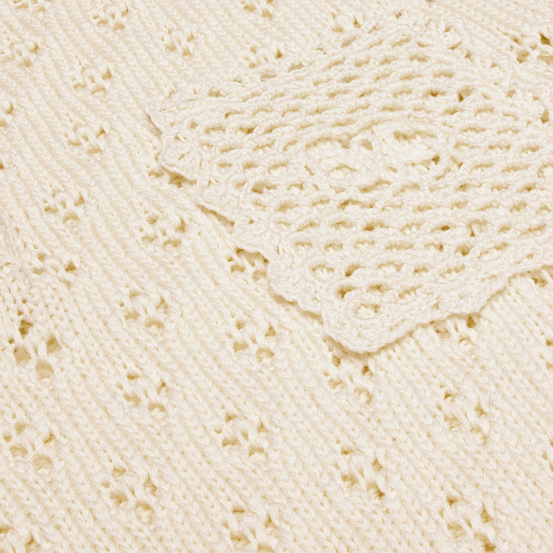 mini dress in cotton pointelle 4