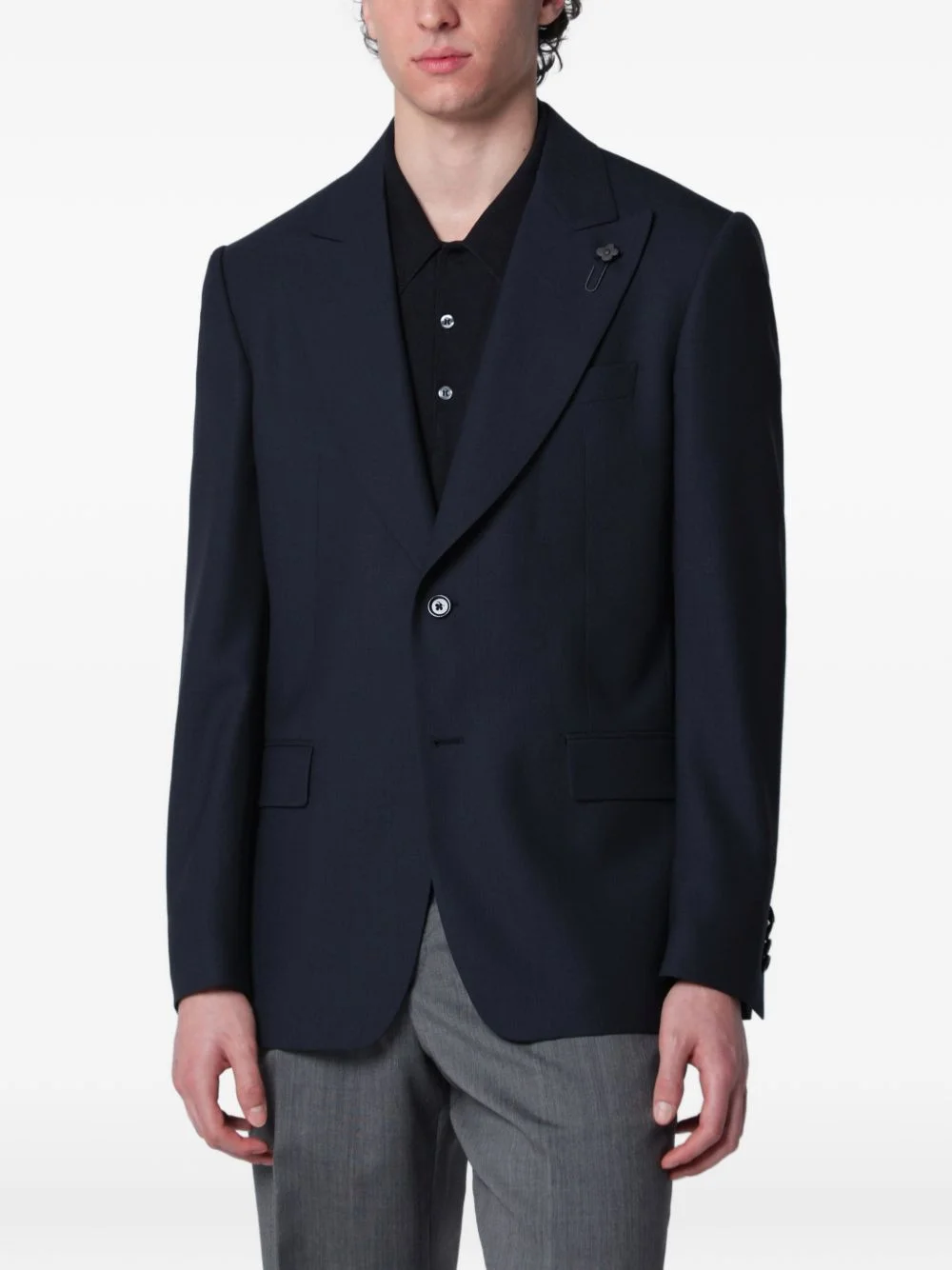 single-breasted blazer - 1