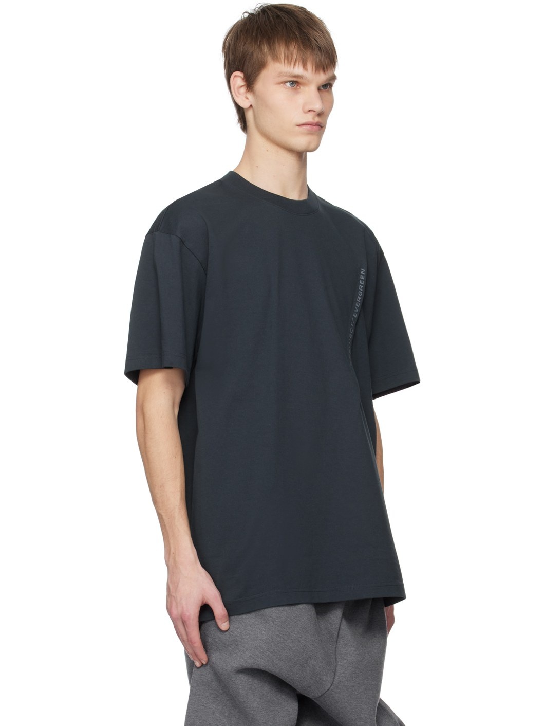 Black Pinched T-Shirt - 2