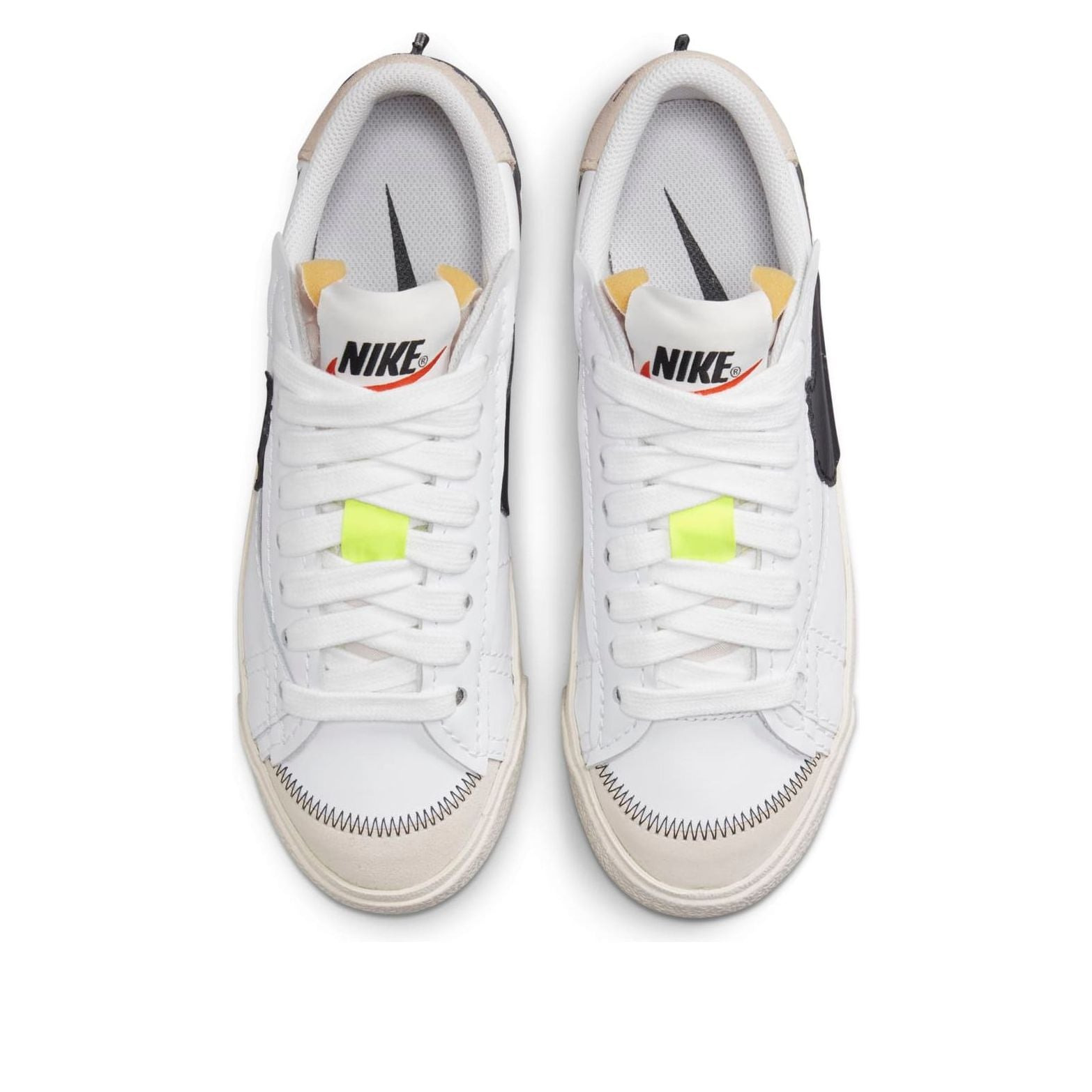 (WMNS) Nike Blazer Low Jumbo 'White Black' DQ1470-101 - 4