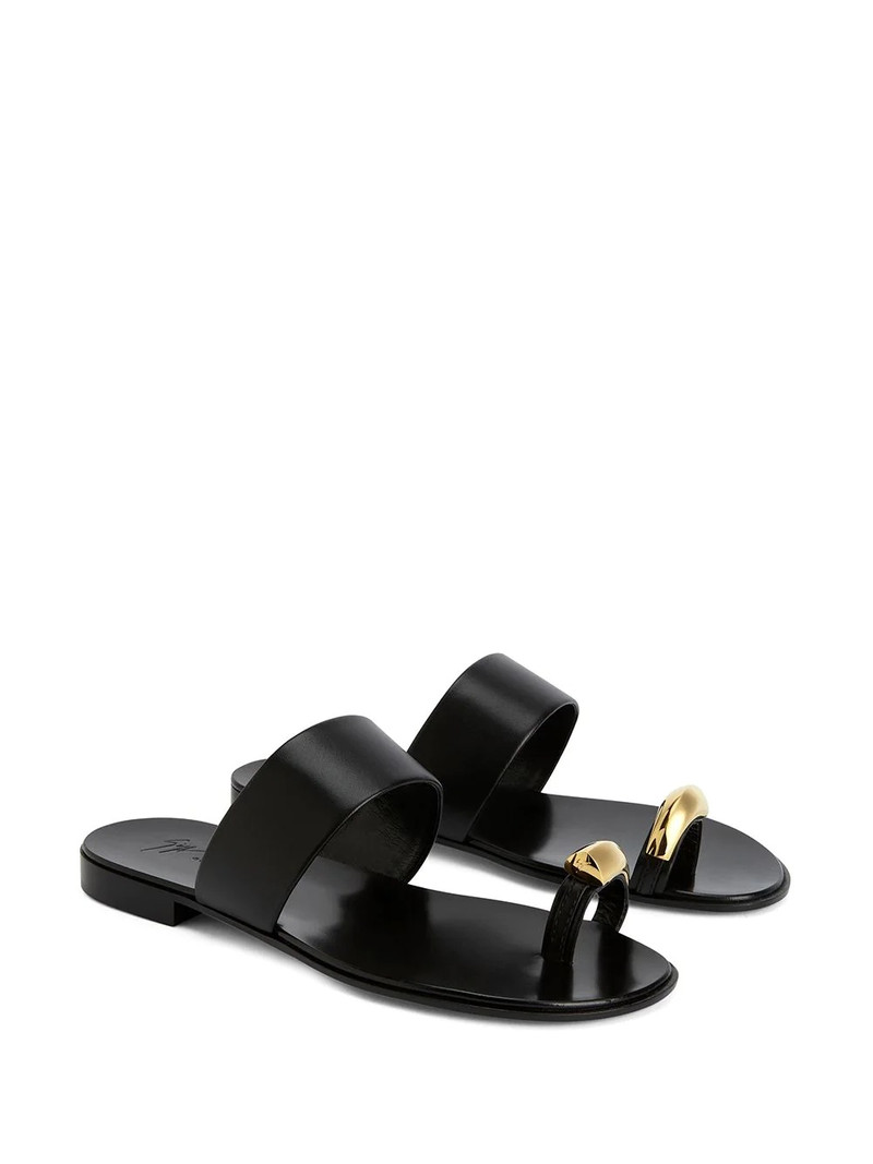 Giuseppe Zanotti Norbert flat sandals outlook