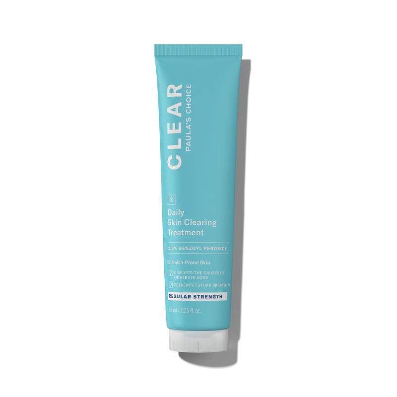 Regular Strength Daily Skin Clearing Treatment with 2.5% Benzoyl Peroxide 1