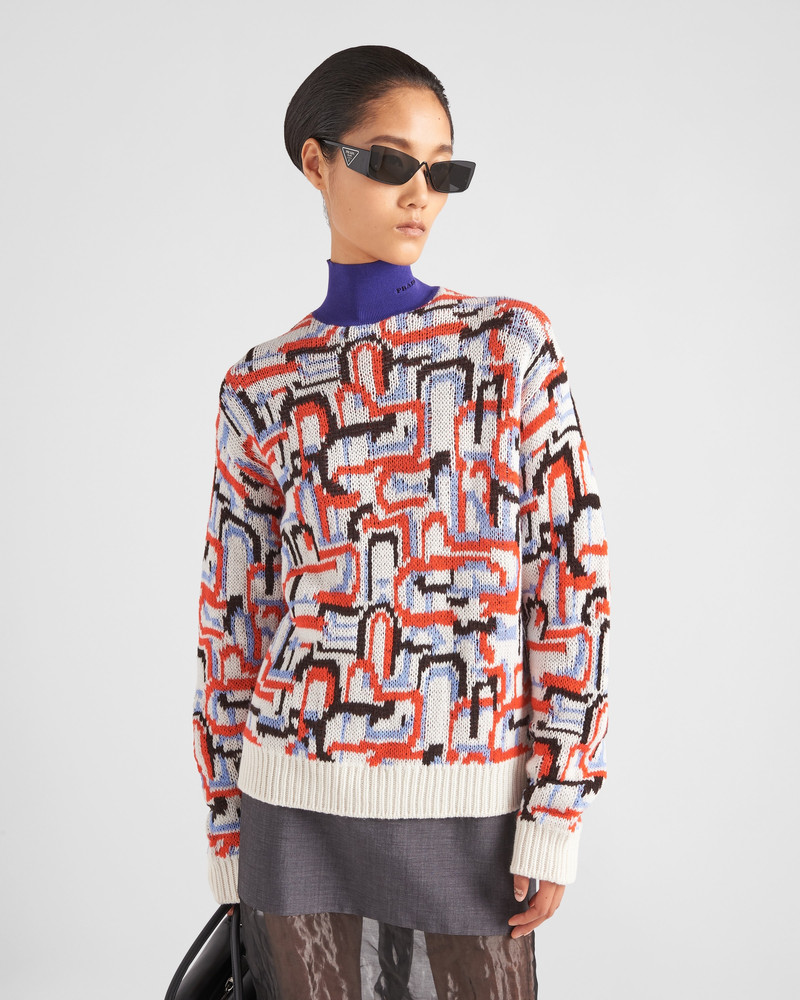 Cashmere and wool turtleneck sweater 4