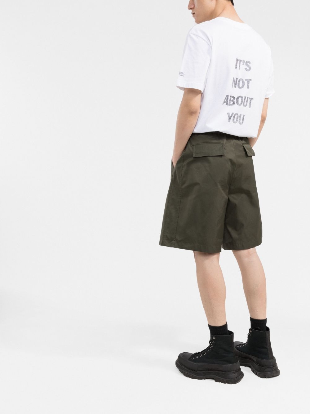 logo-patch shorts - 4