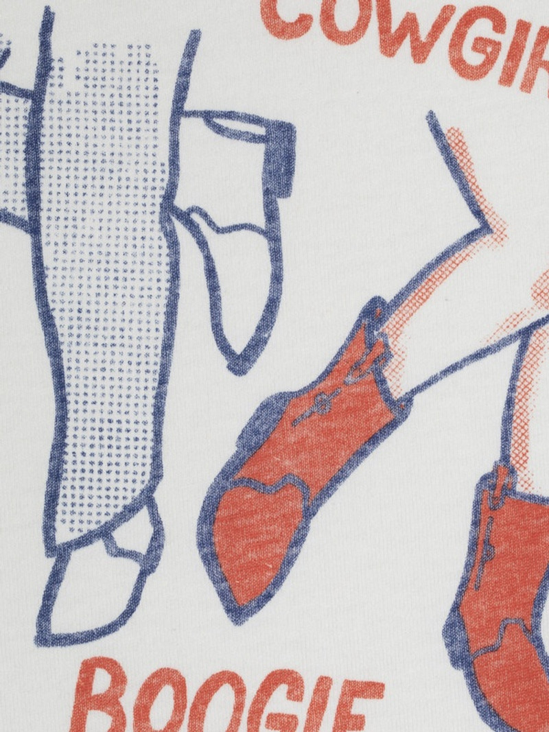 Joni T-Shirt Cowgirl Boogie Offwhite 5