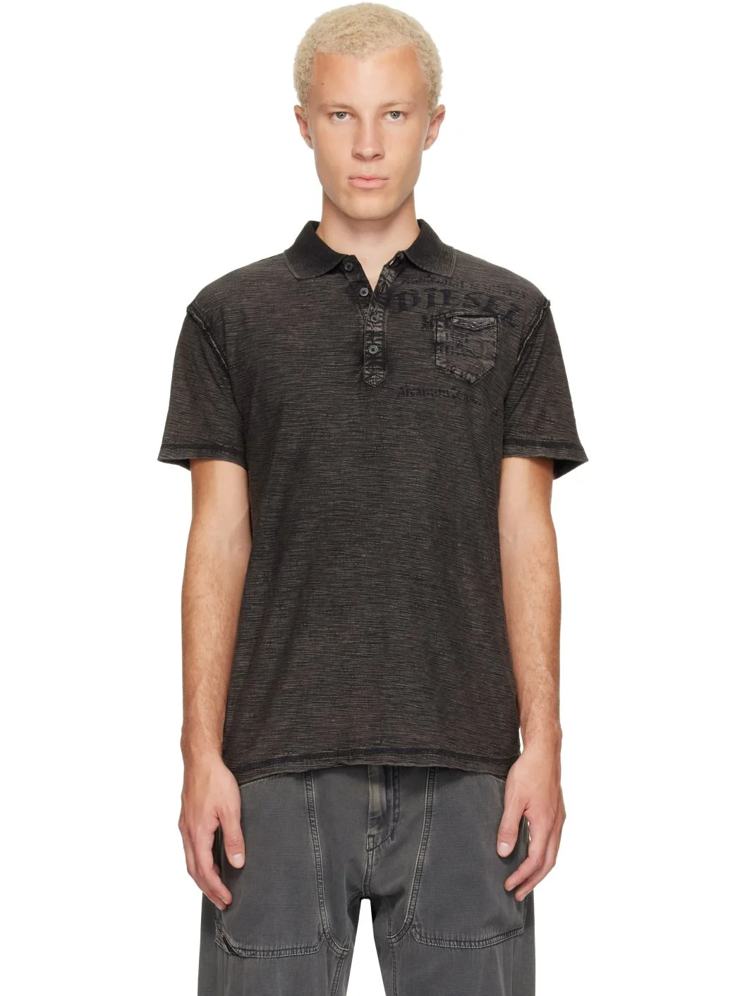 Gray T-Ardy Polo - 1