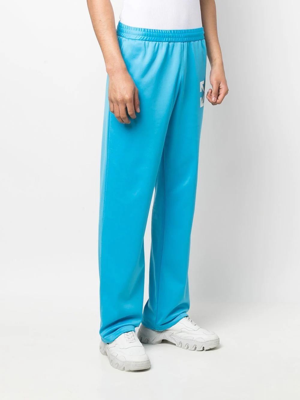 Single Arrow slim track pants - 3