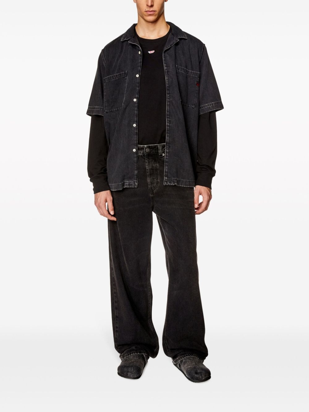 D-Paroshort denim shirt - 2