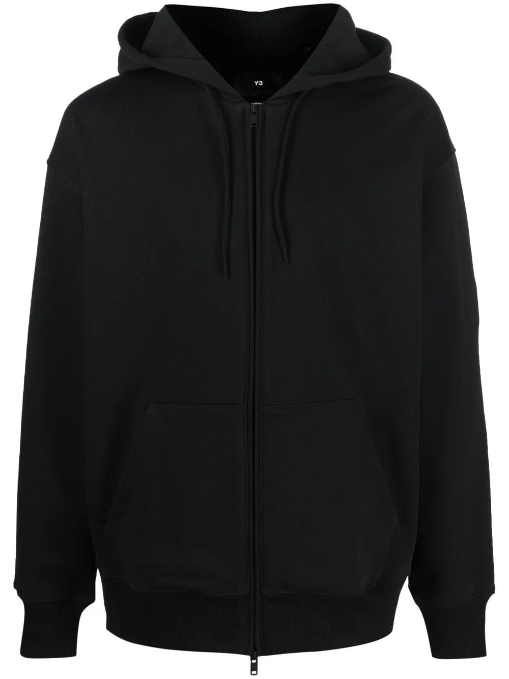 front zip fastening hoodie - 1