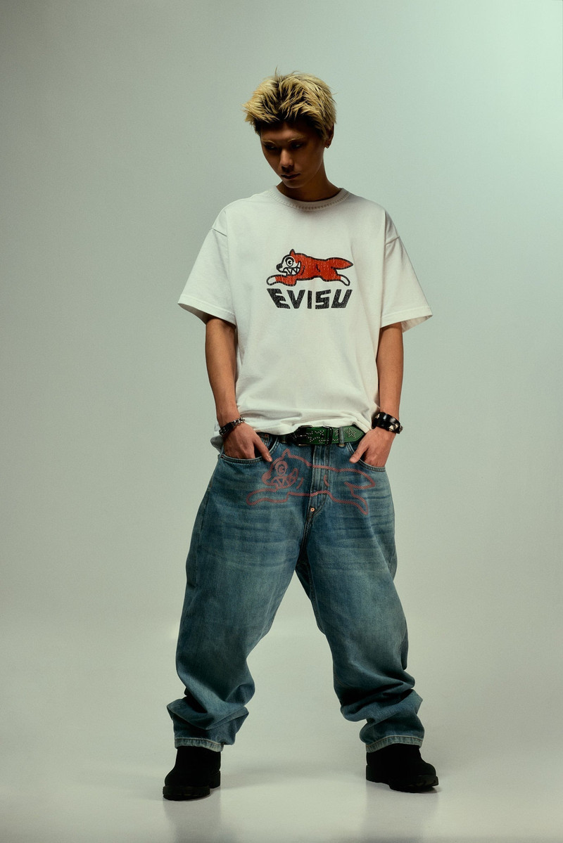 EVISU X ICECREAM Logo T-Shirt 5