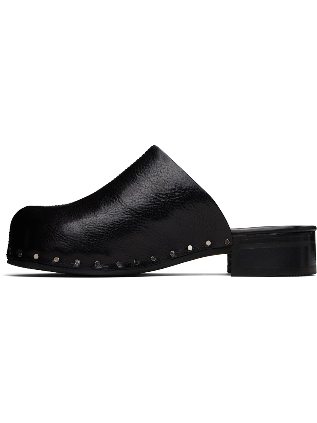 Black Naoto Clogs - 3