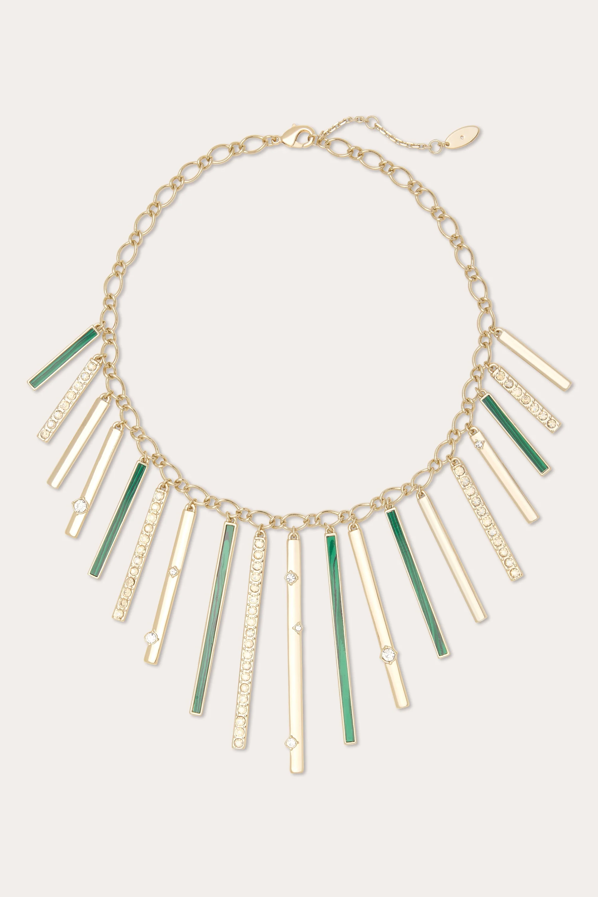 Mila Enamel Statement Necklace - 1