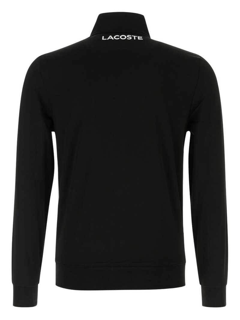 LACOSTE logo-appliqué sweatshirt outlook