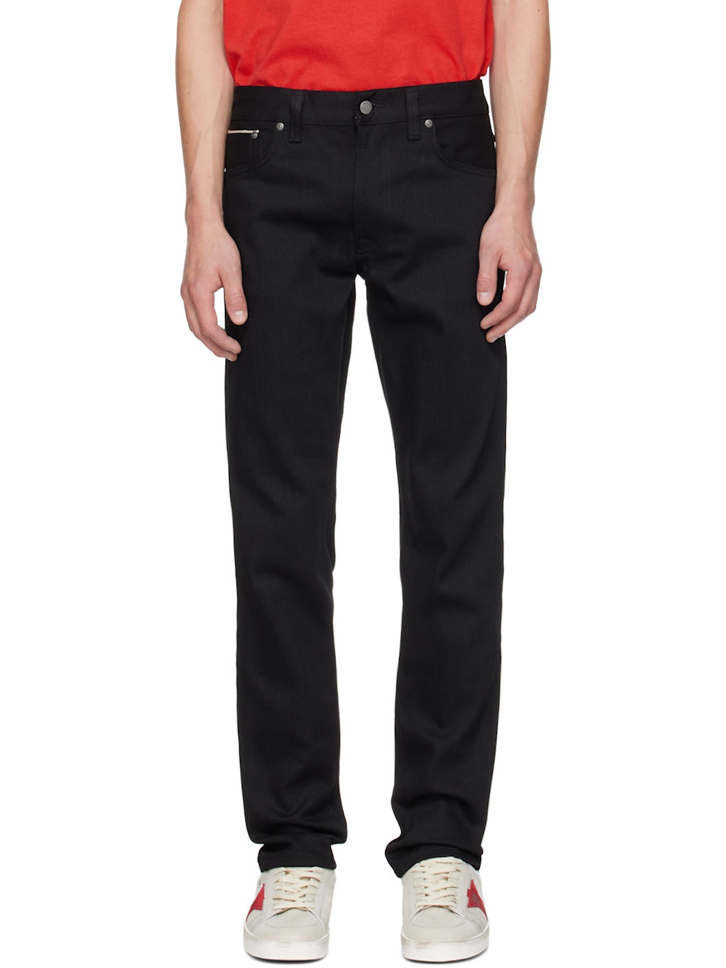 Black Lean Dean Jeans - 1