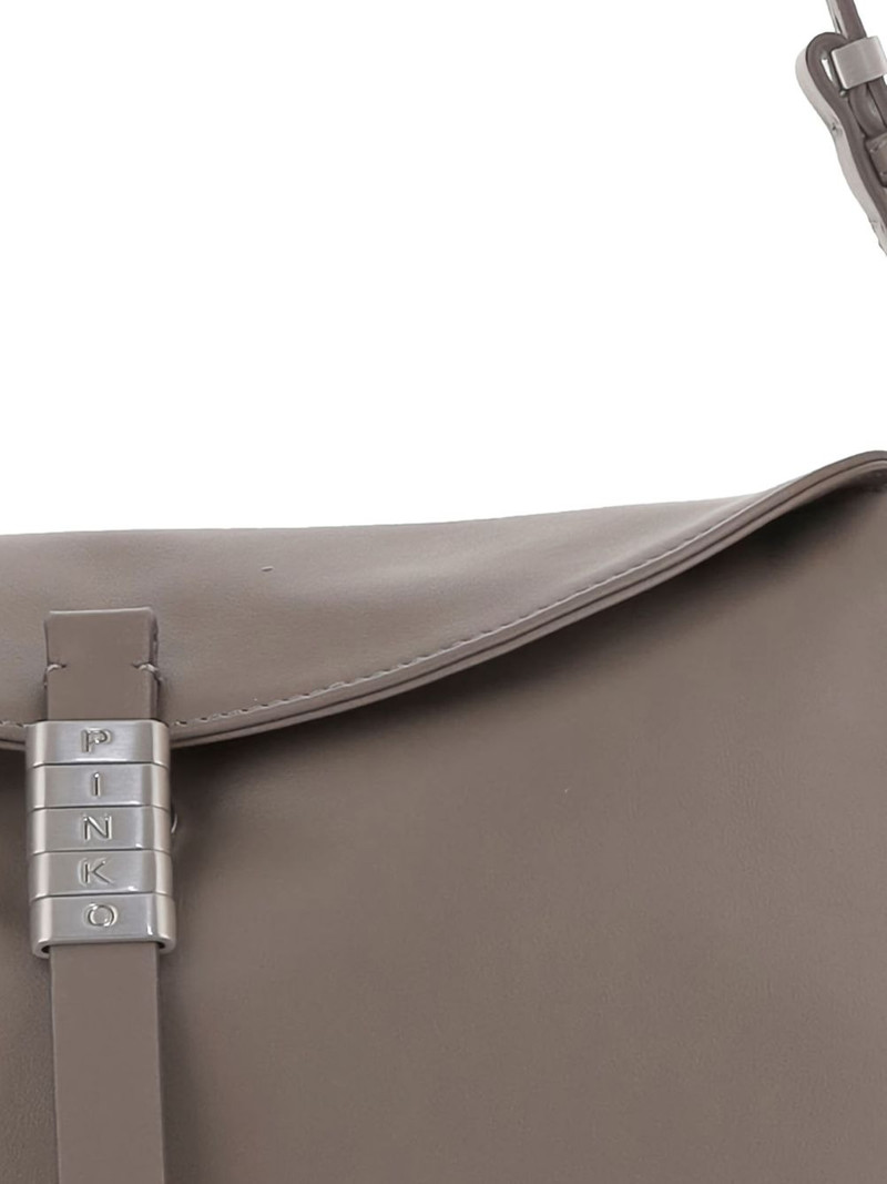 flap-closure leather shoulder bag 4