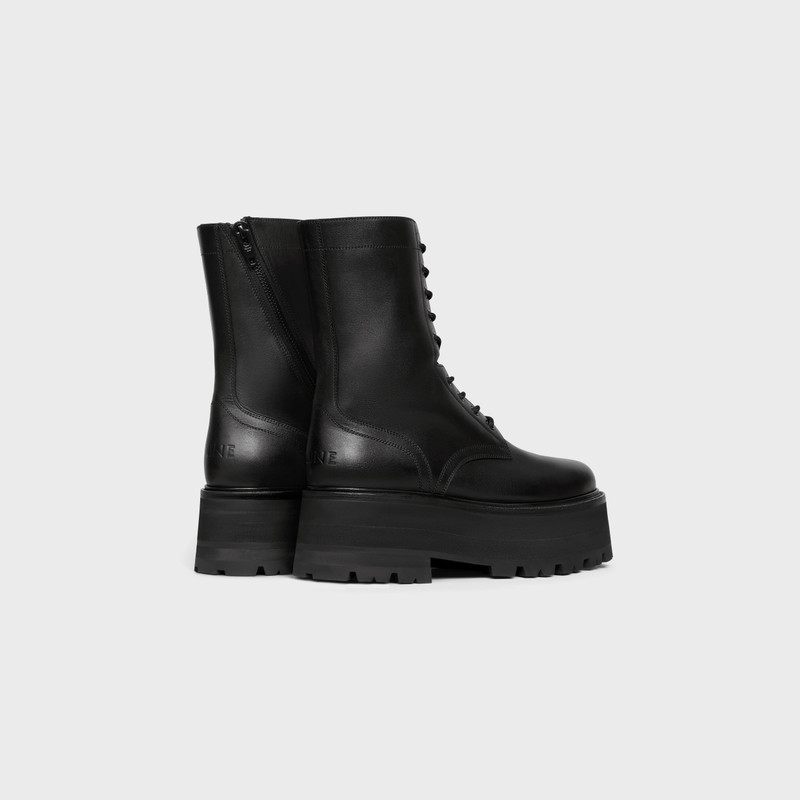 CELINE CELINE BULKY MAXX LACE-UP BOOT in SHINY BULL outlook