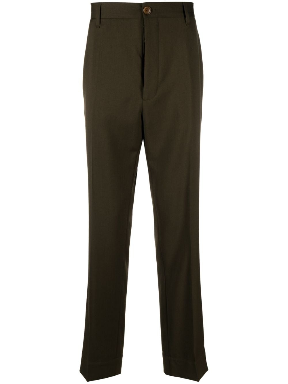 straight-leg tailored trousers - 1