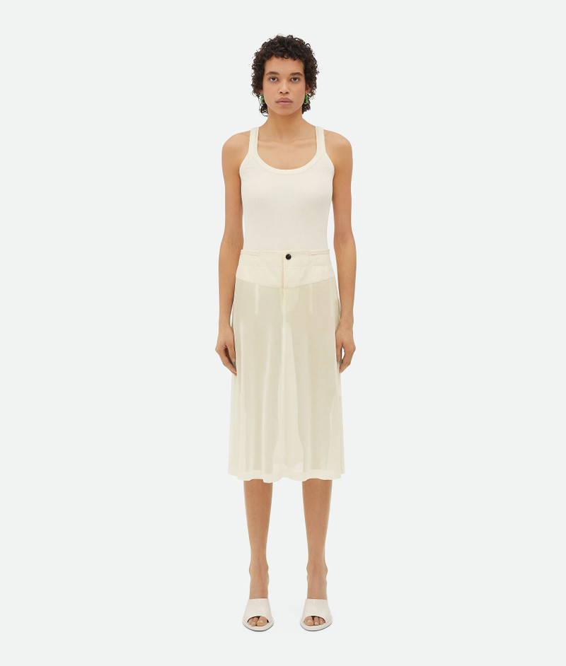 Light Cotton Gauze Skirt - 1