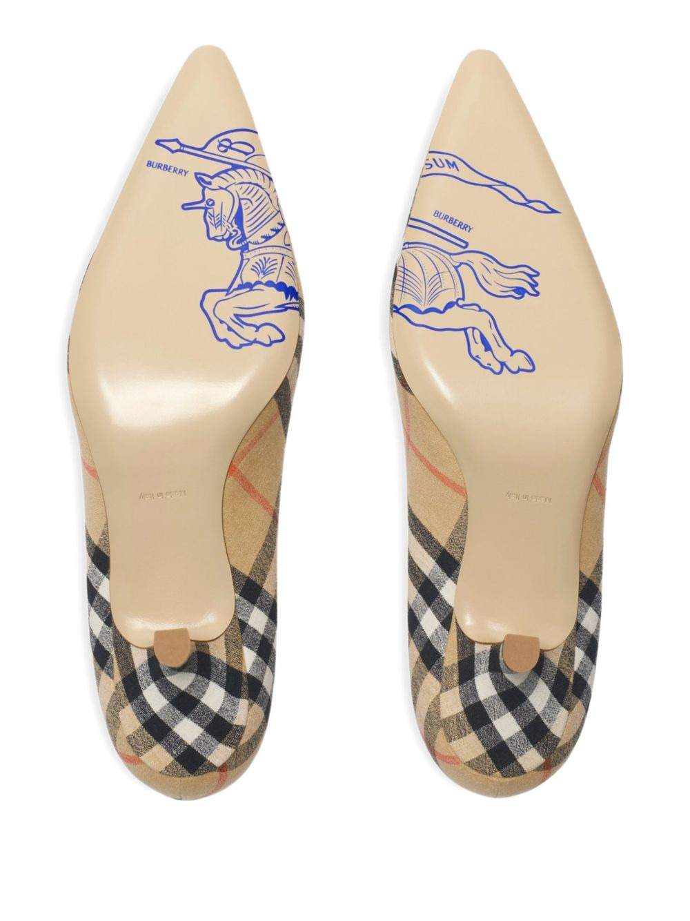 55mm Check Dame pumps - 5