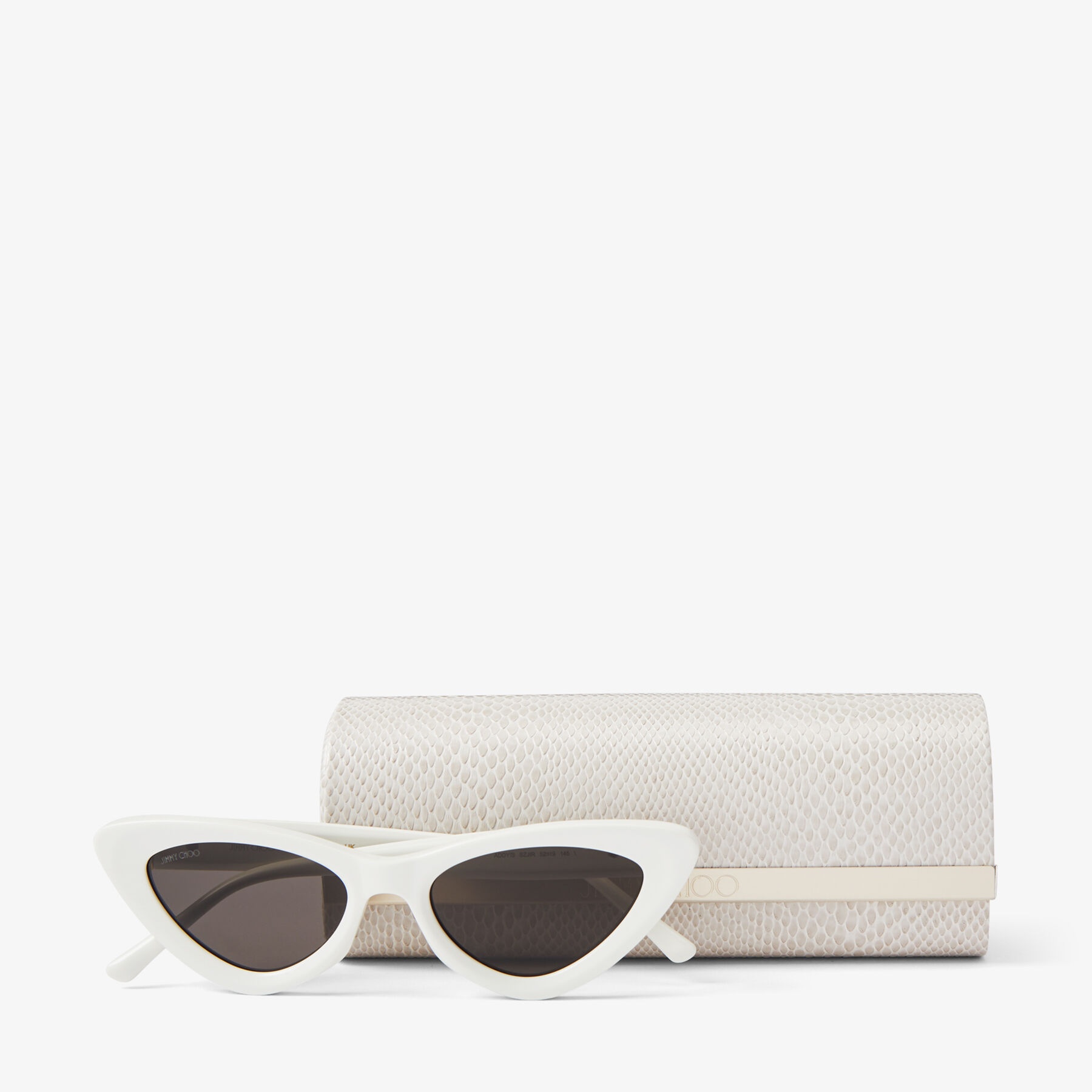 Addy
Ivory Cat Eye Sunglasses with Glitter - 4