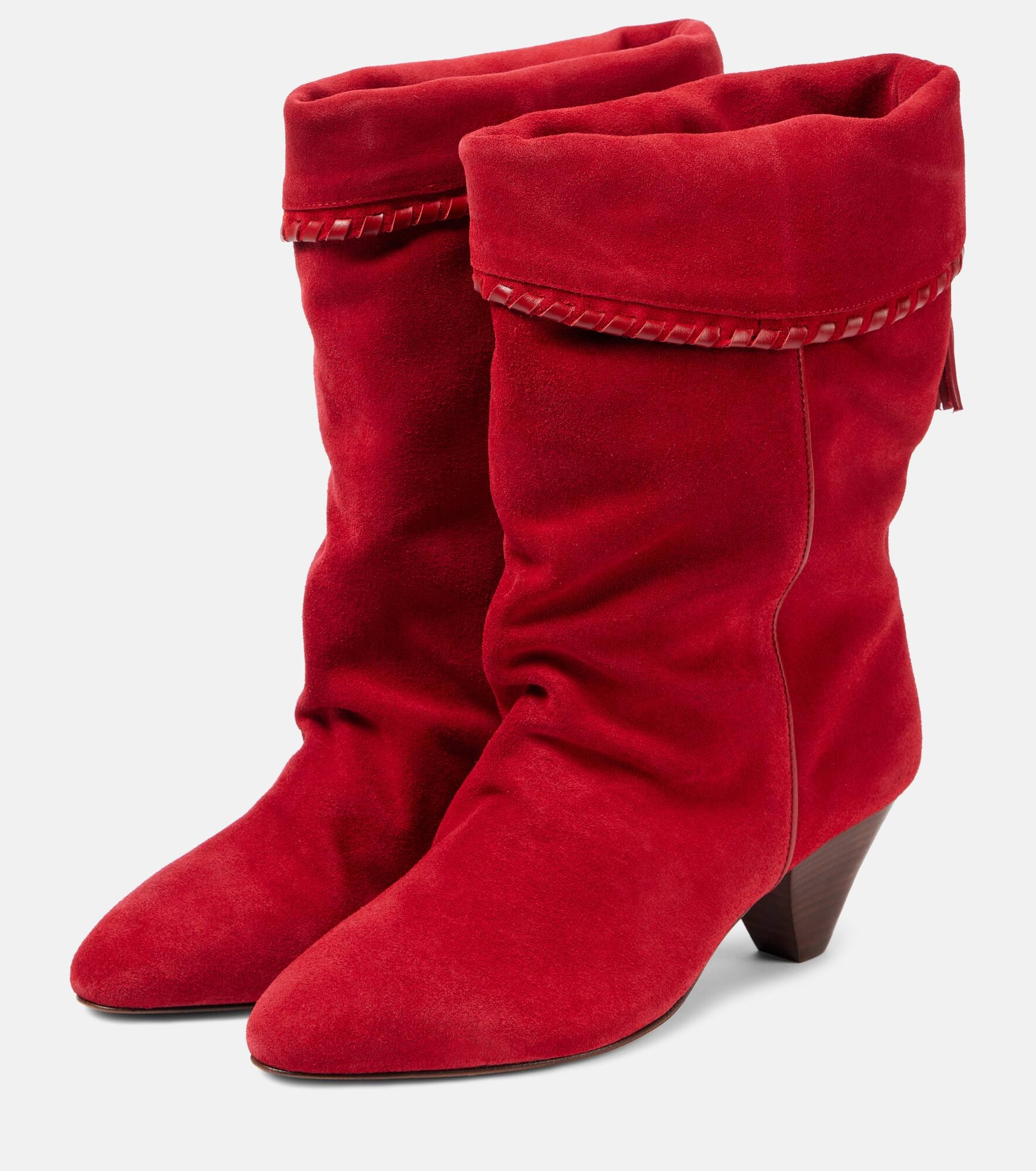 Dalby suede cowboy boots - 4
