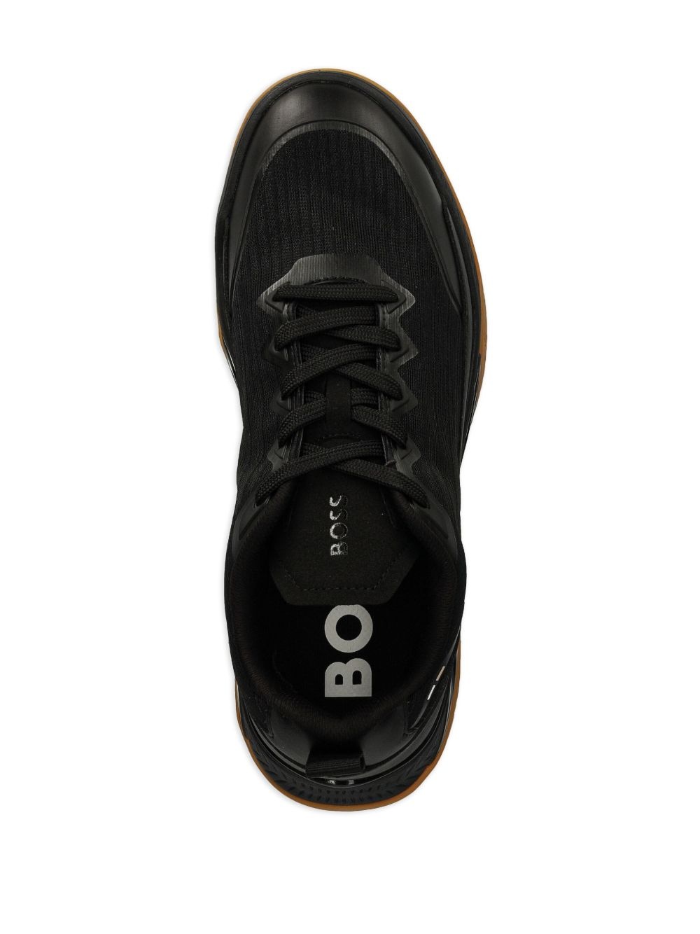 panelled sneakers - 4