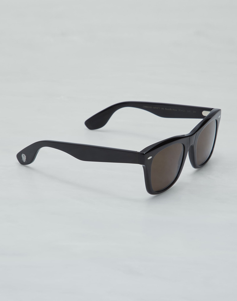Brunello Cucinelli Mr. Brunello horn sunglasses outlook