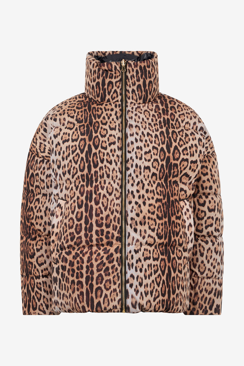 Reversible Marble Print Down Jacket 3