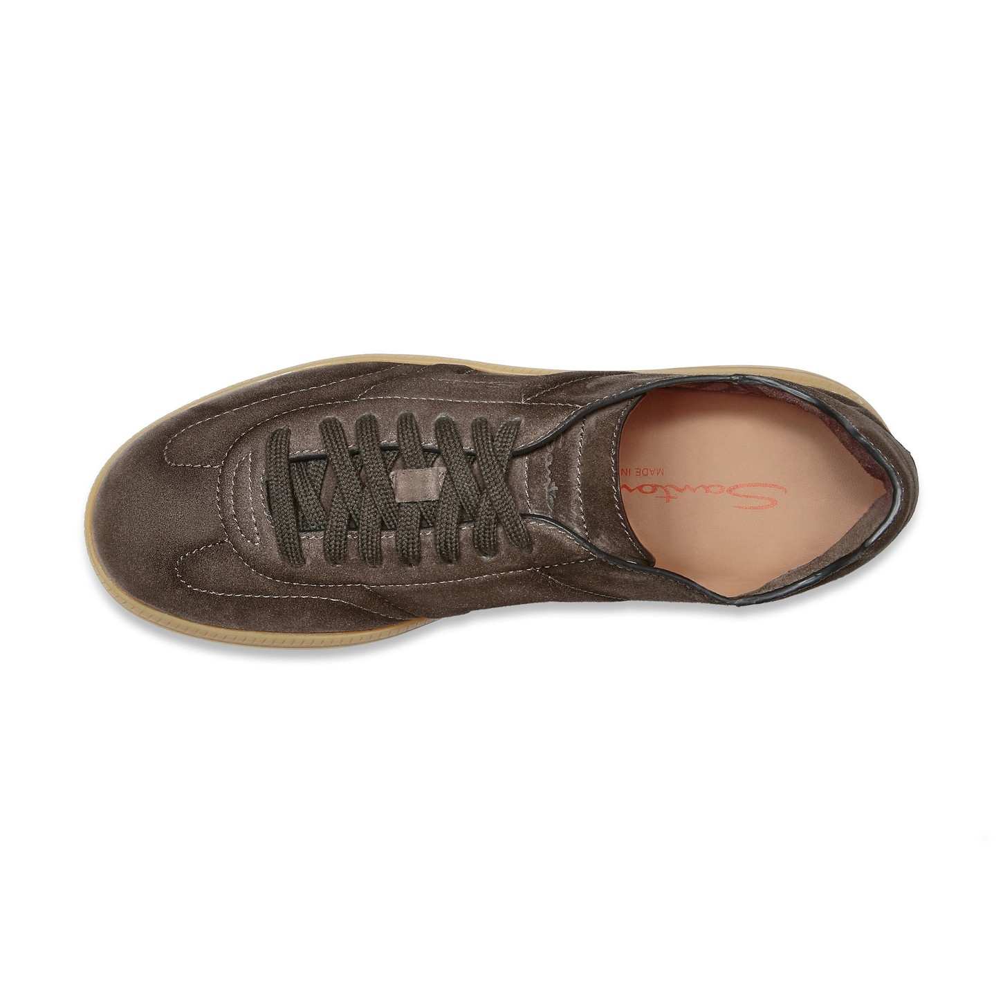 Men's brown suede DBS Oly sneaker - 4