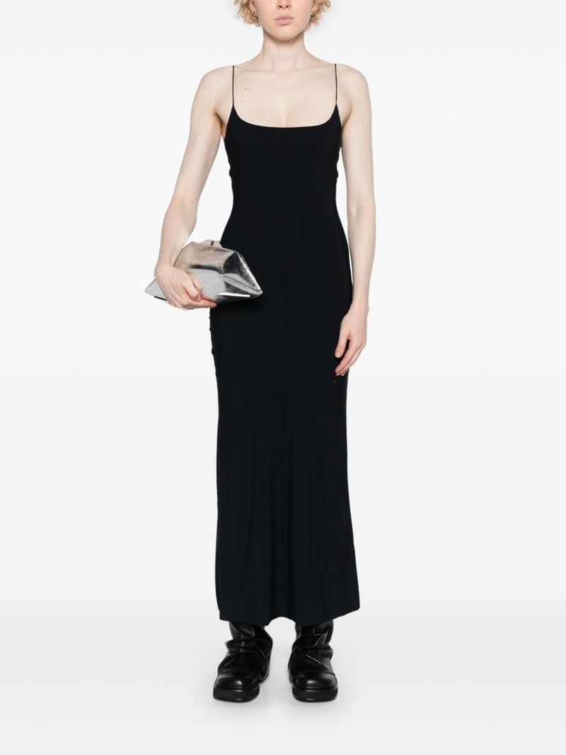 MM6 Maison Margiela numbers-motif maxi dress outlook