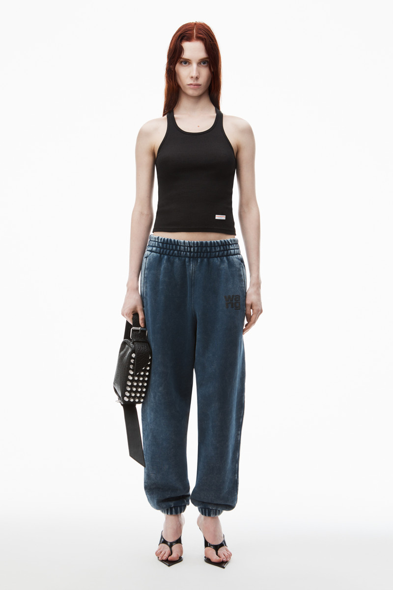 Alexander Wang Essential Logo Terry Sweatpant outlook