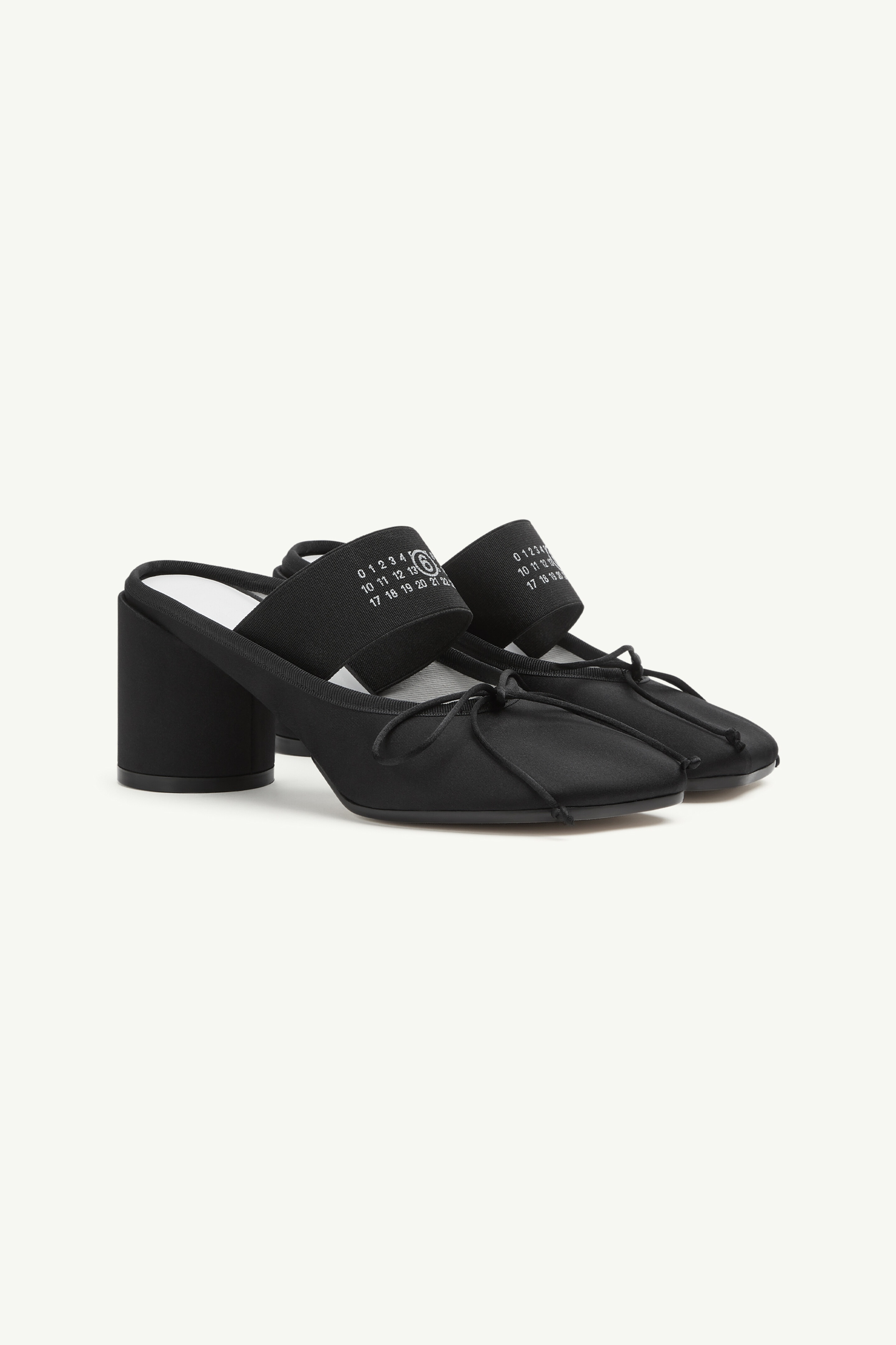 Logo Elastic Ballet Decollete - 2