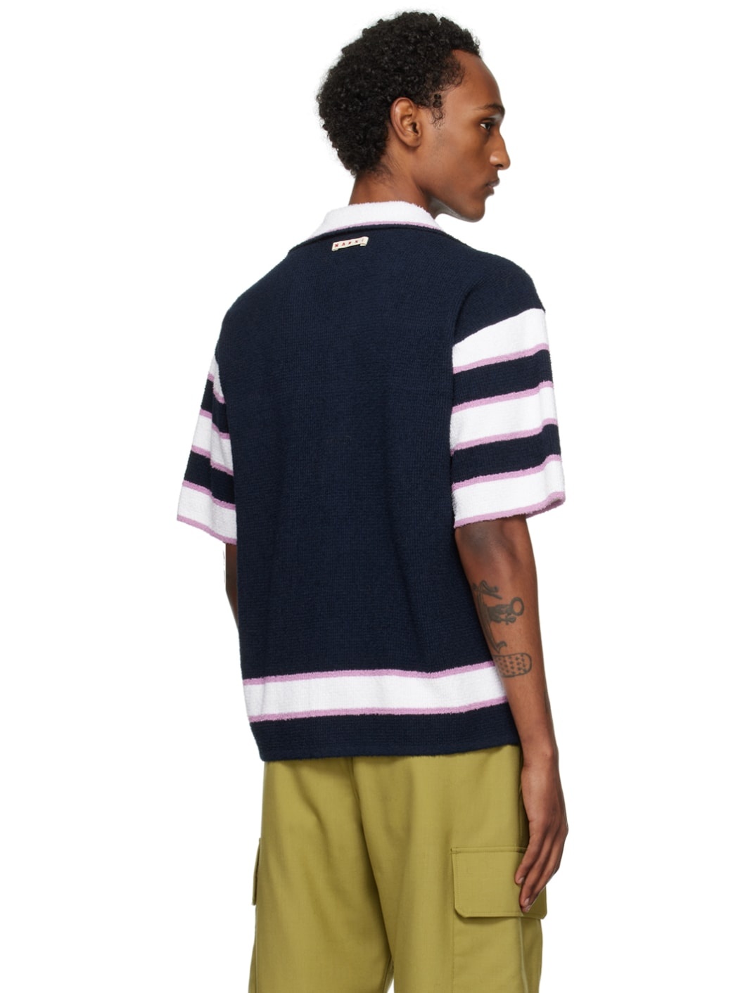 Navy Beach Shirt - 3