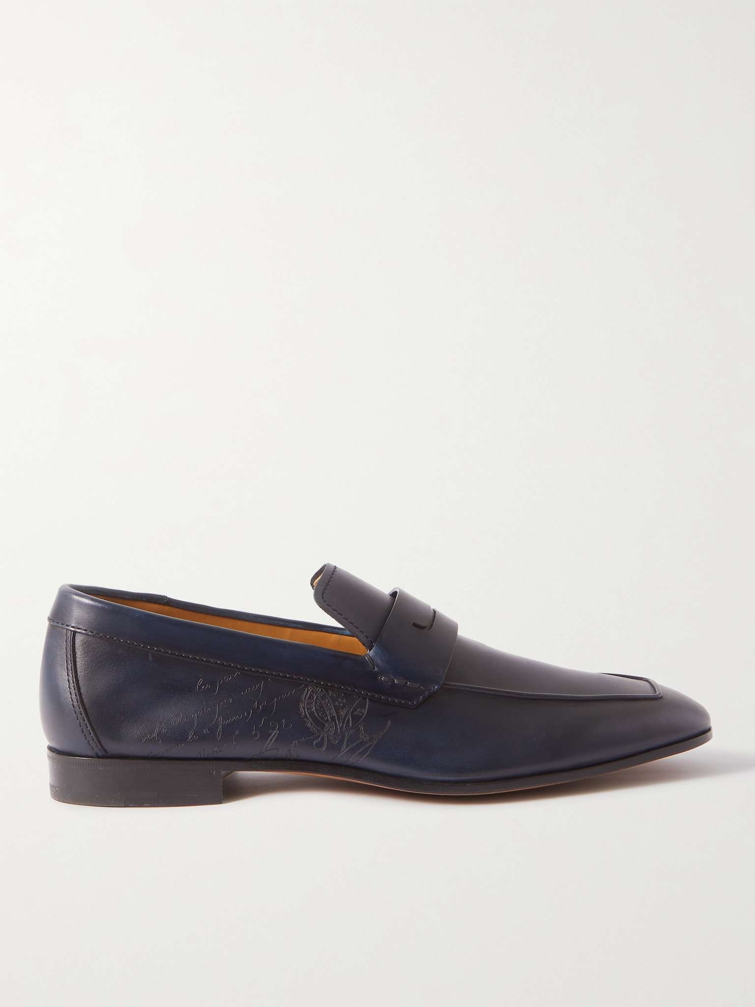 Lorenzo Scritto Venezia Leather Loafers - 1