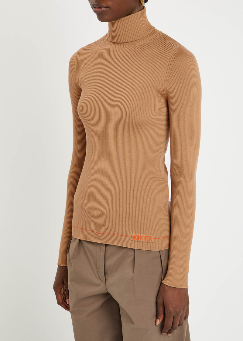 Moncler Moncler Logo Wool top outlook