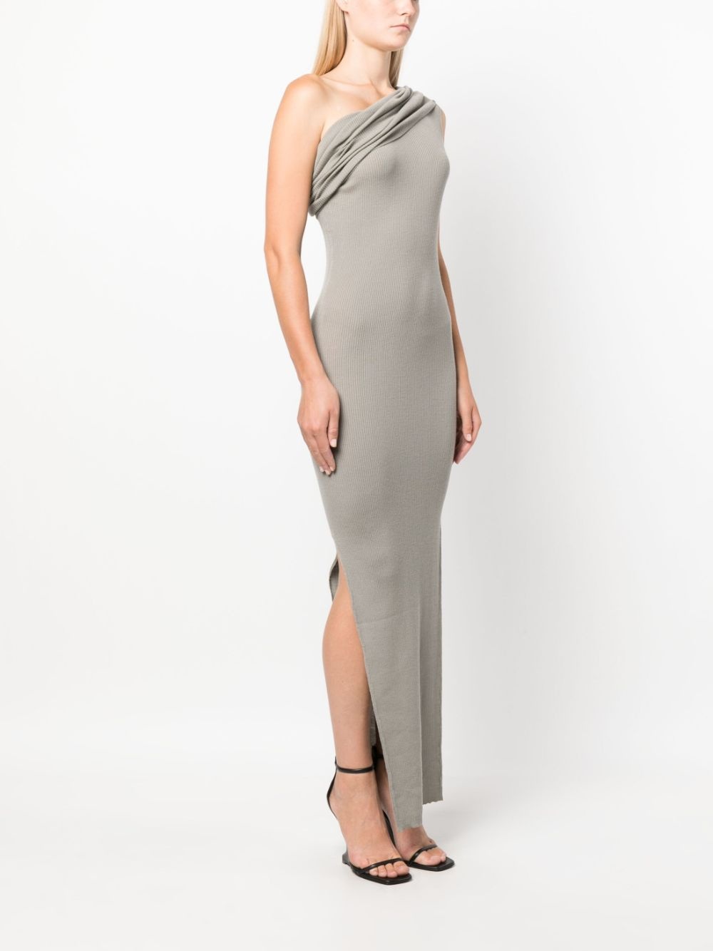 VIP【送料関税込】RICK OWENS KNITTED WOOL LONG DRESS Knitted dress