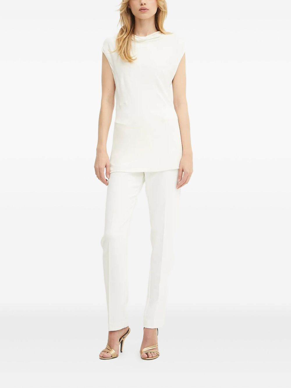 cowl-neck top - 2