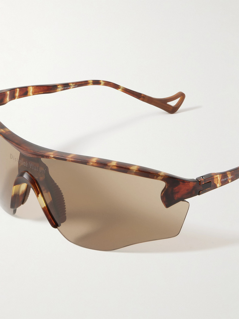 Junya Racer D-Frame Tortoiseshell Polycarbonate Sunglasses 4