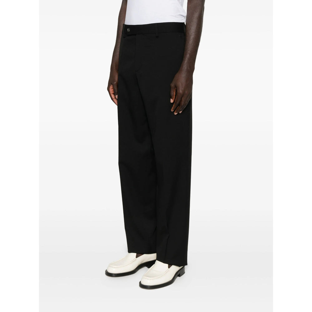 Fendi Black Trousers - Tailored Trousers Men - 2