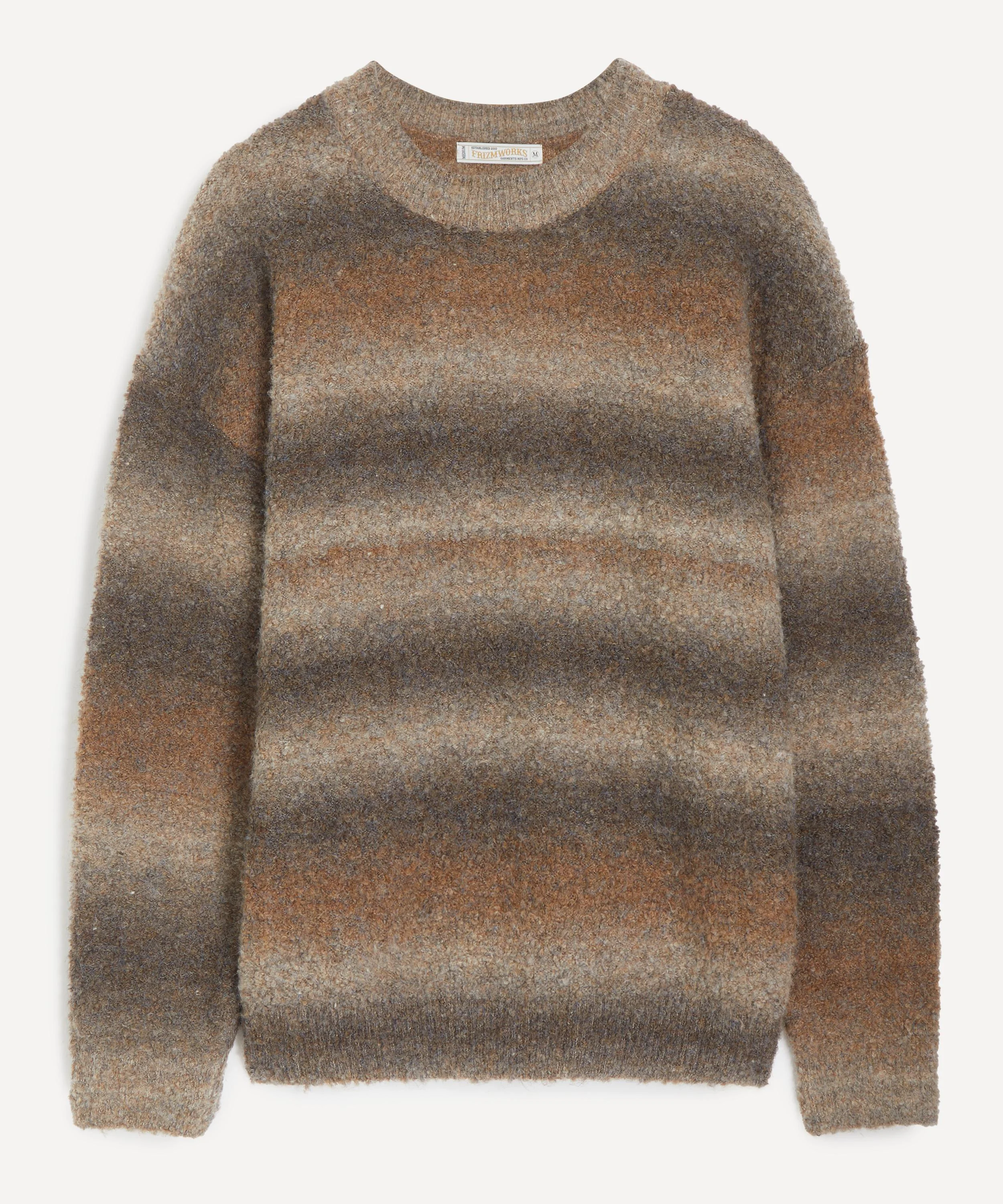 Gradation Bouclé Knit Jumper - 1