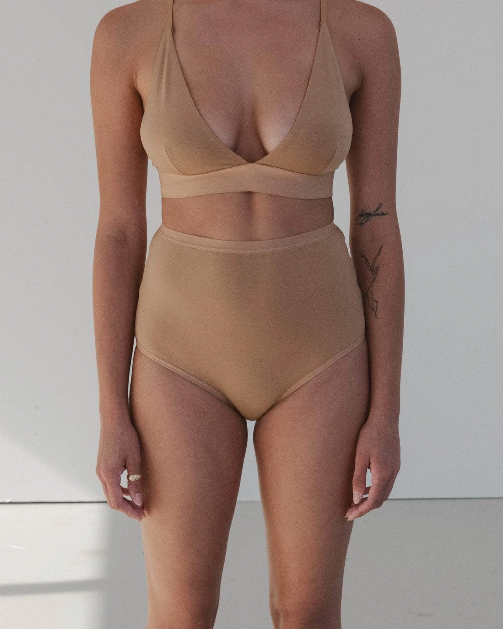 Highwaist Bell Pants - Bamboo Lyocell - 1